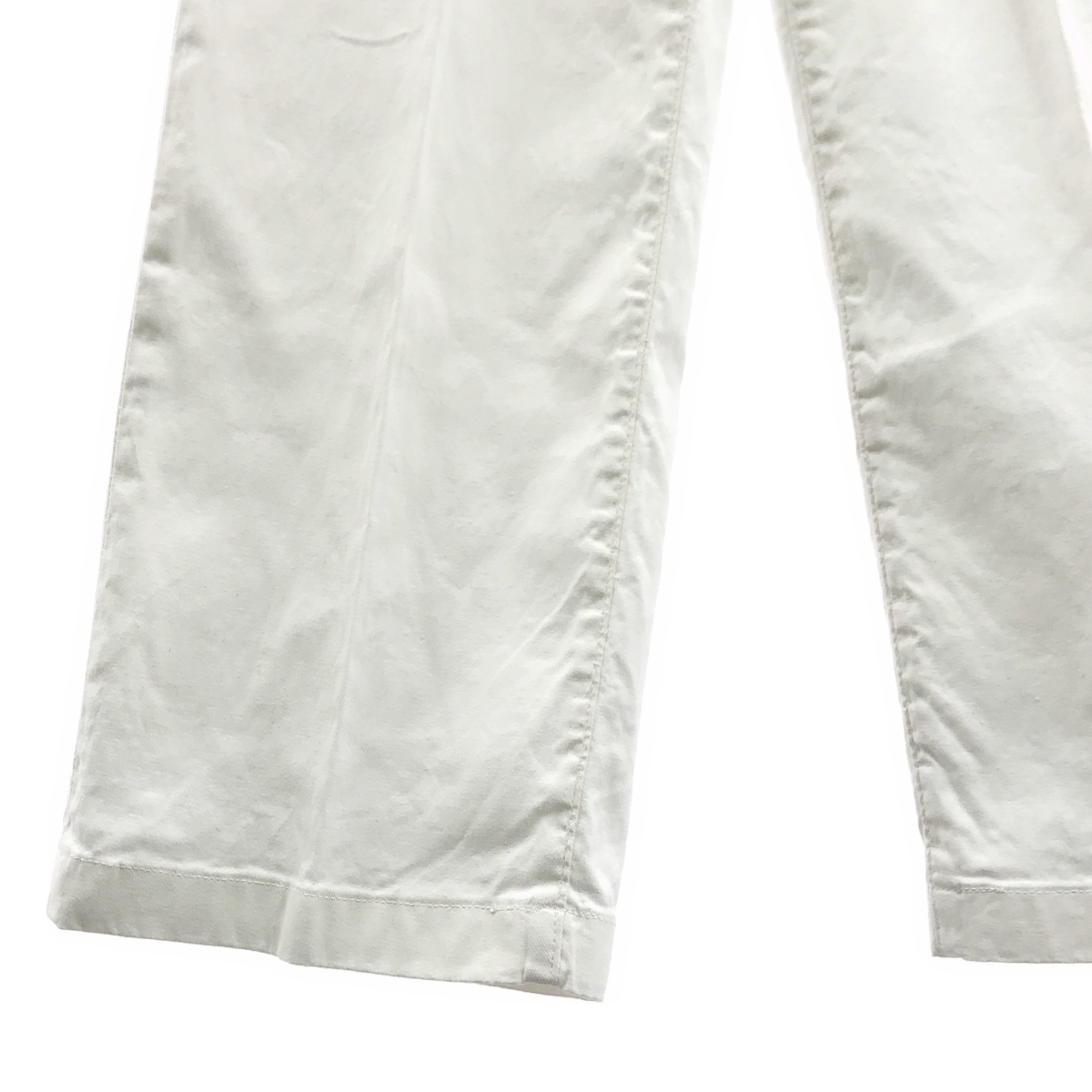 RED CARD / レッドカード Slogan ルーズ ストレート ホワイト デニムパンツ