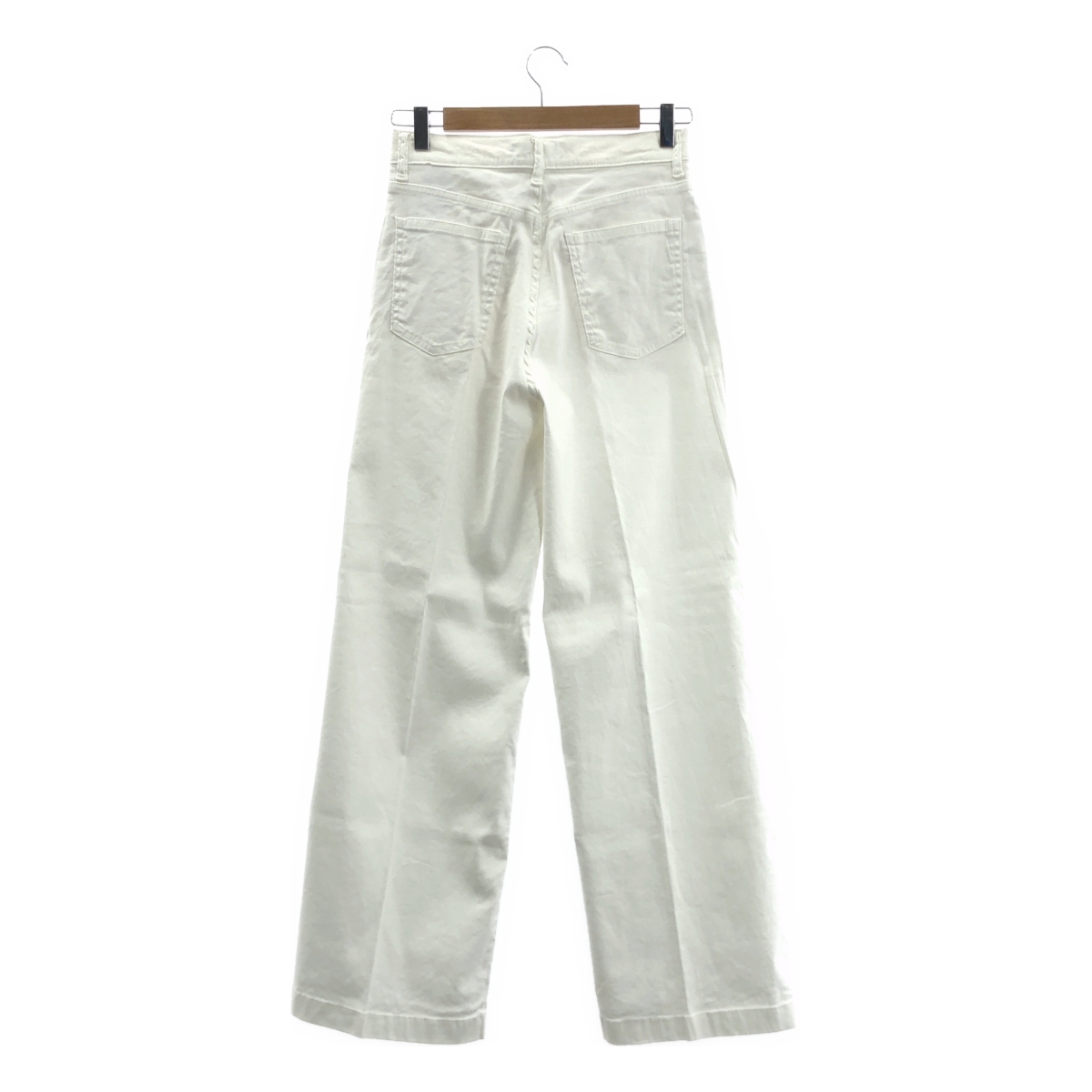 RED CARD / レッドカード Slogan ルーズ ストレート ホワイト デニムパンツ