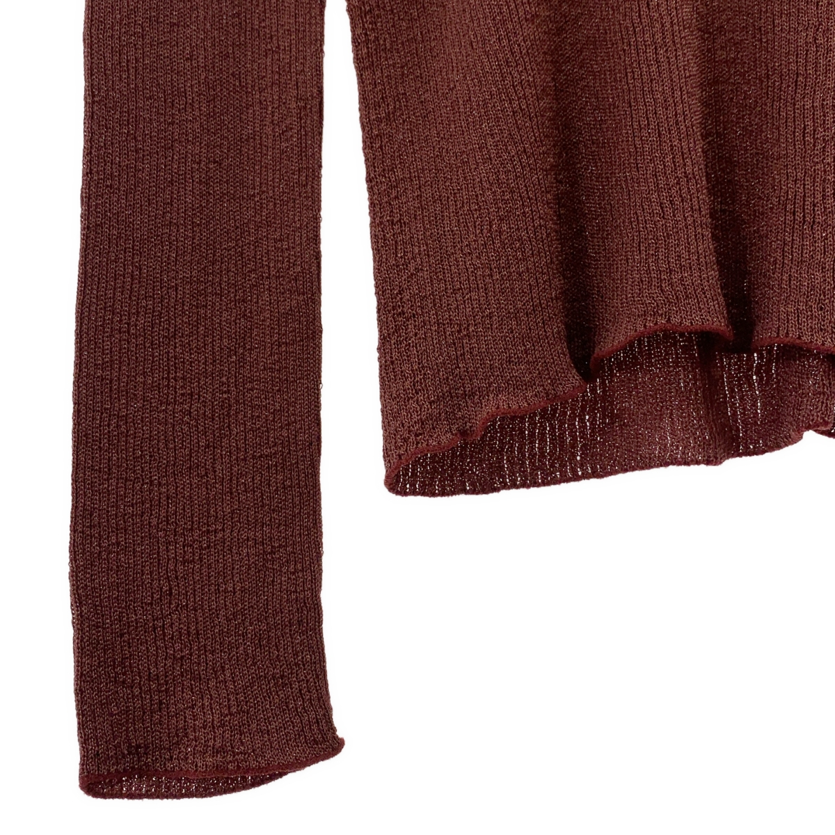 CFCL / シーエフシーエル RIB LUCENT GLITTER MOCKNECK TOP モックネック ニット