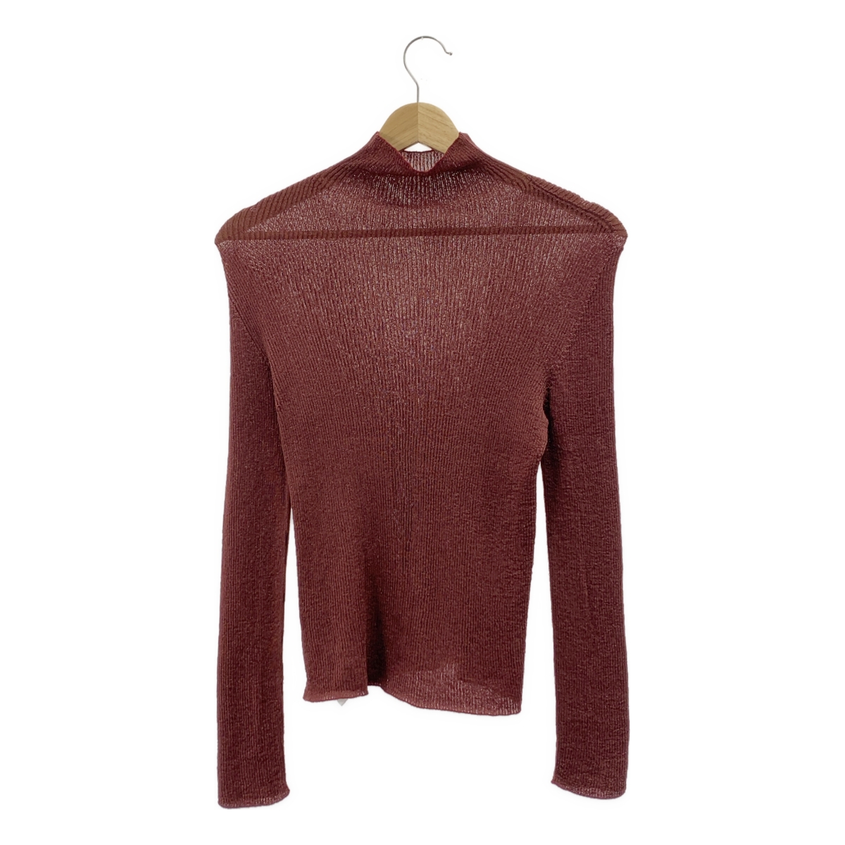 CFCL / シーエフシーエル RIB LUCENT GLITTER MOCKNECK TOP モックネック ニット