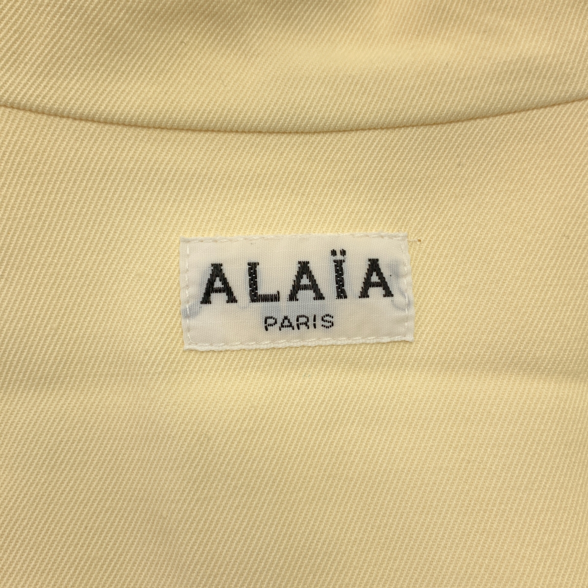 ALAIA / アライア レーヨン ボタンレス シングルジャケット