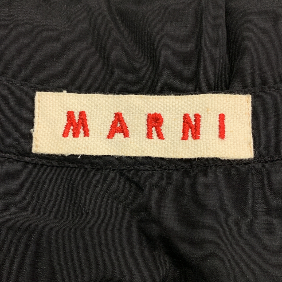 MARNI / マルニ シルク パフスリーブ タック バルーン 半袖ワンピース