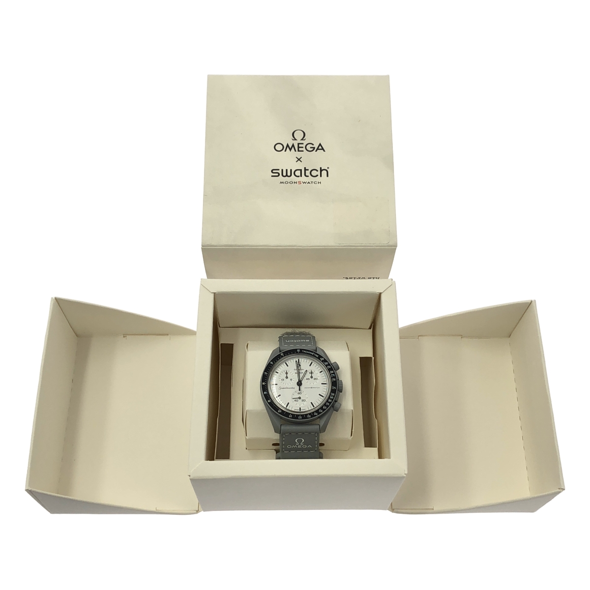 その他 × Swatch / スウォッチ 1965 / Bioceramic / SO33M106 バイオセラミック ムーンスウォッチ クロノグラフ 腕時計