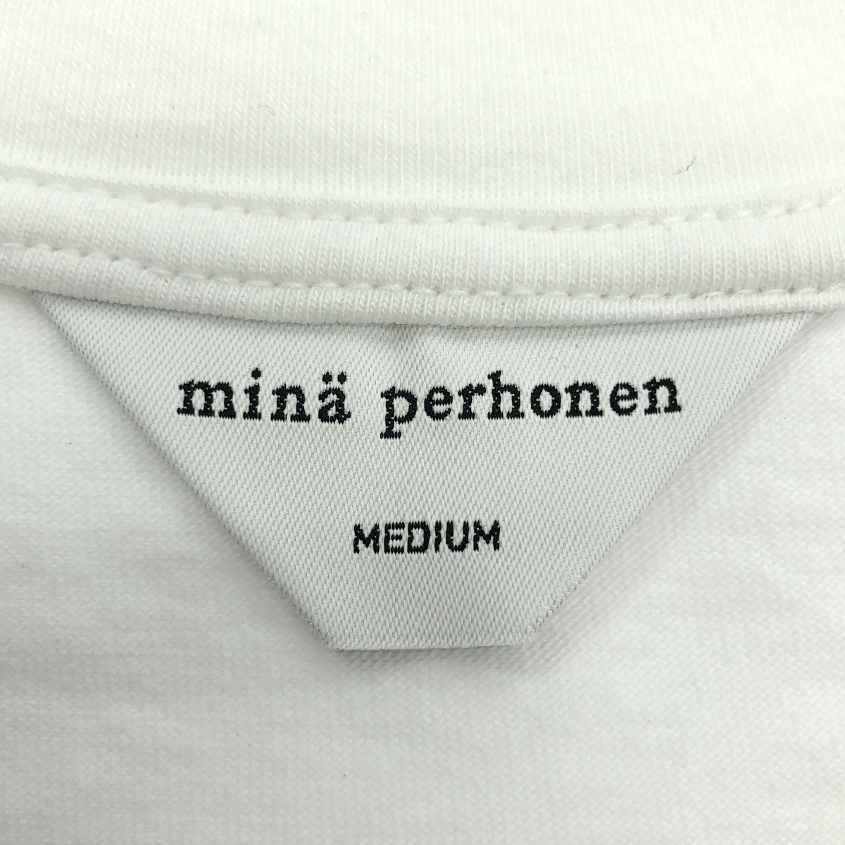 mina perhonen / ミナペルホネン katamuita tamago to / egg stand / プリント オーバー Tシャツ カットソー