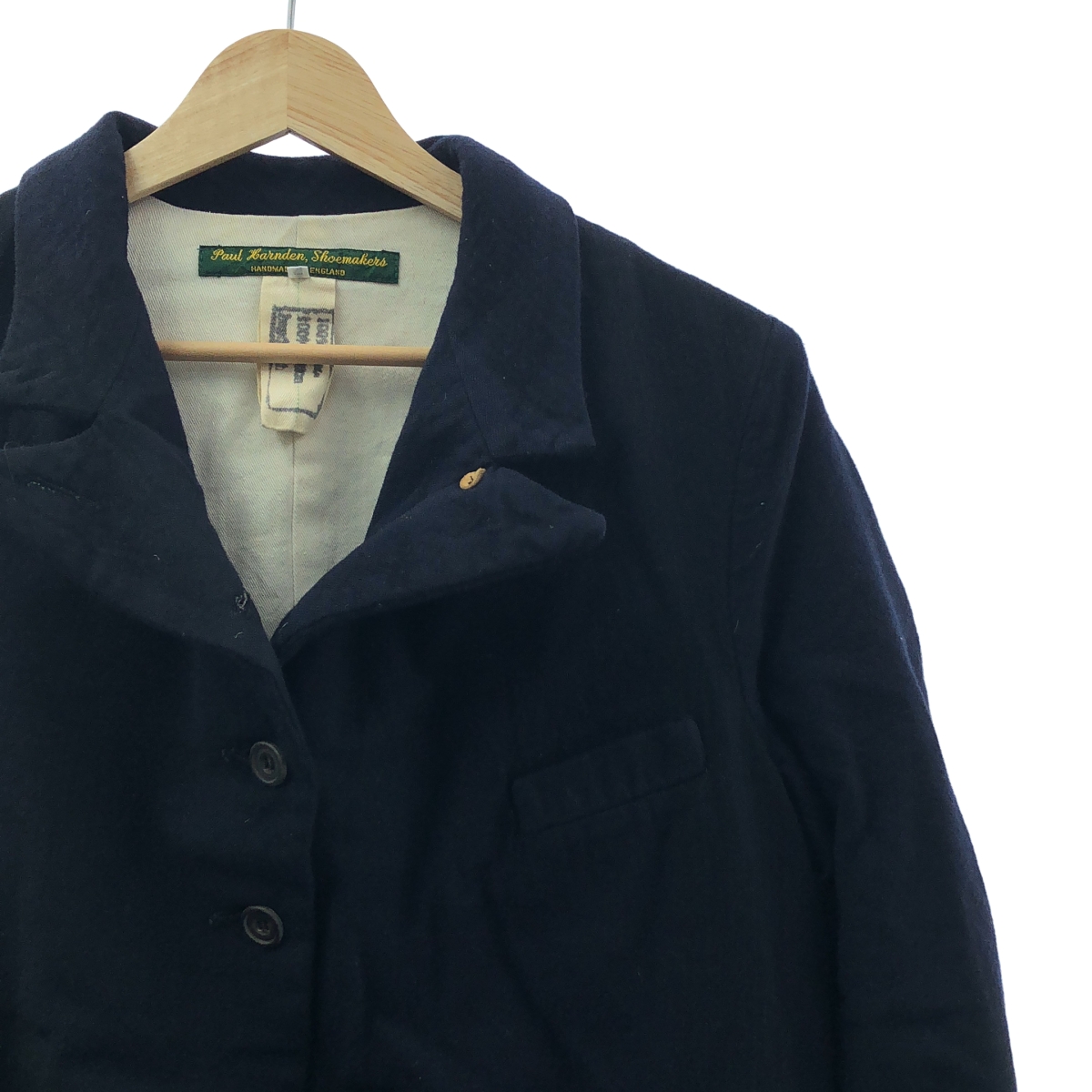 Paul Harnden / ポールハーデン Womens long coat / ウール シングル ロングコート