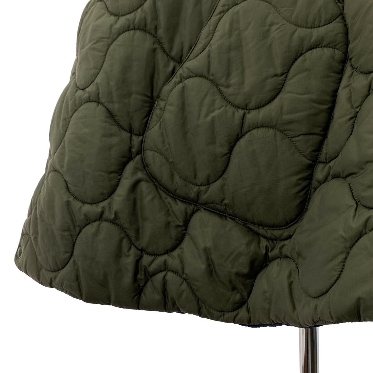 MADISON BLUE / マディソンブルー キルティング リバーシブル ダウン ポンチョ コート