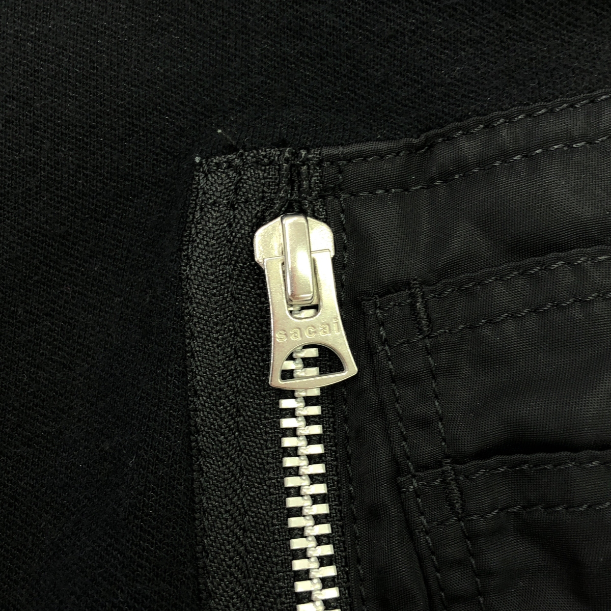 sacai / サカイ Sponge Sweat Pullover / 異素材 切替 ドッキング スポンジ スウェット