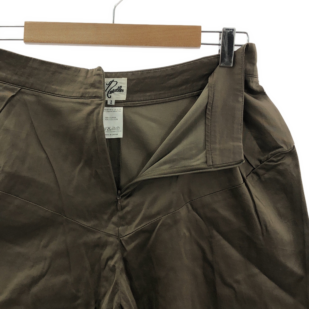 Needles / ニードルス キュプラ コットン ショーツ ショートパンツ