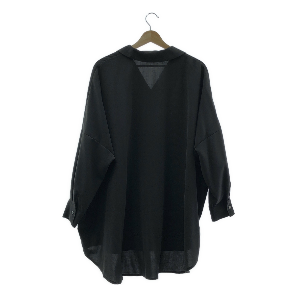 mizuiroind / ミズイロインド オープンカラー オーバー シャツ ブラウス