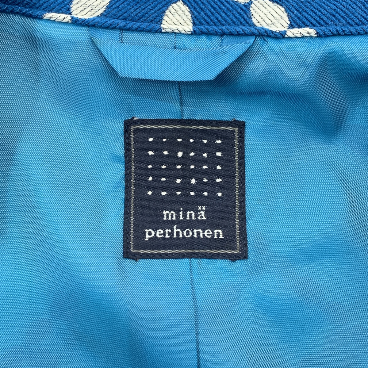 mina perhonen / ミナペルホネン roof / ルーフ ステンカラーコート / 総裏地