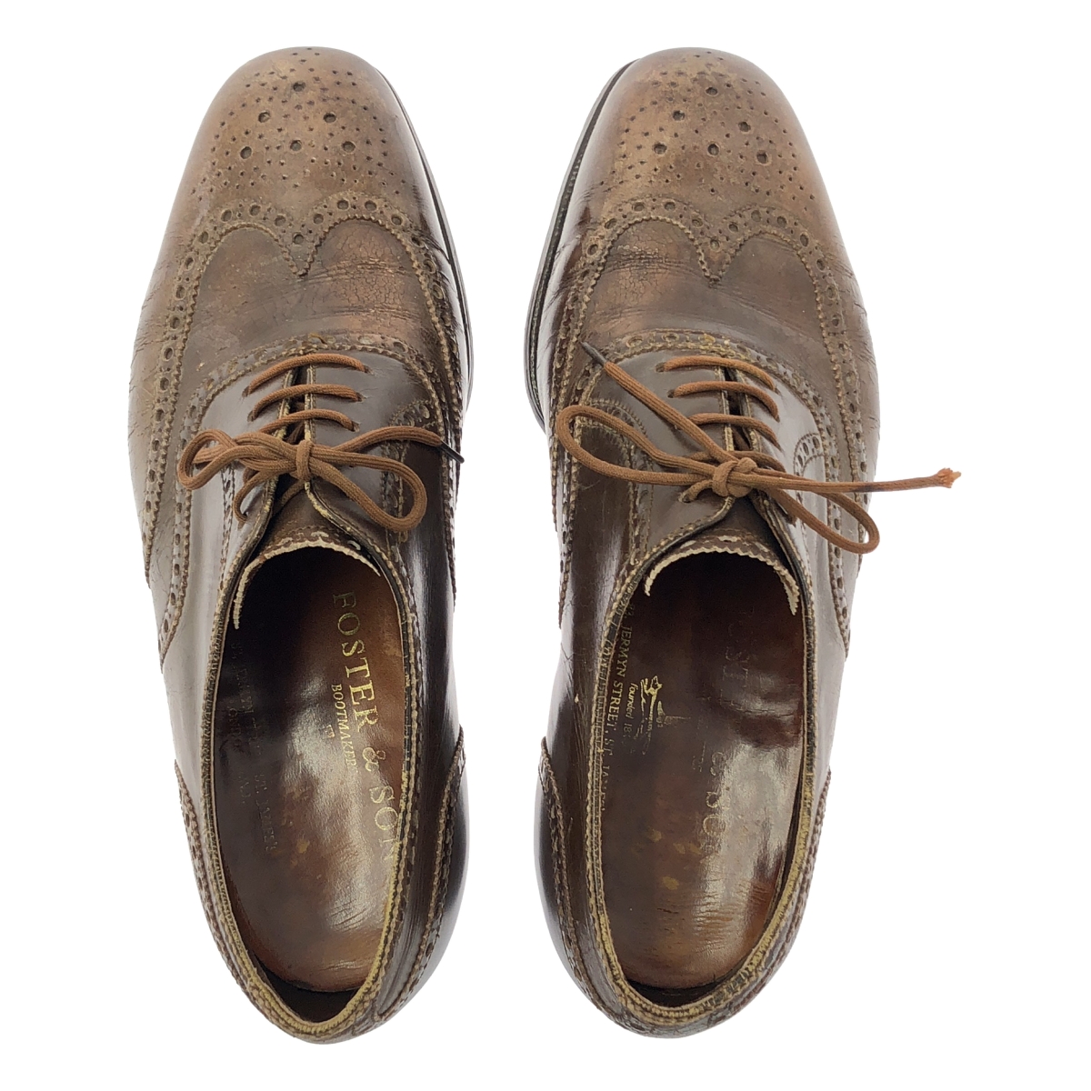 Foster & Sons / フォスターアンドサン ウィングチップ ドレスシューズ