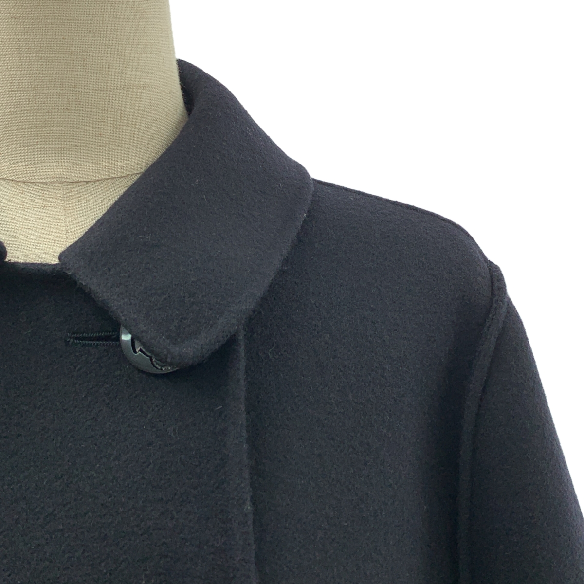 SOFIE D'HOORE / ソフィードール ウール メルトン オーバーシルエット ポンチョ ジャケット