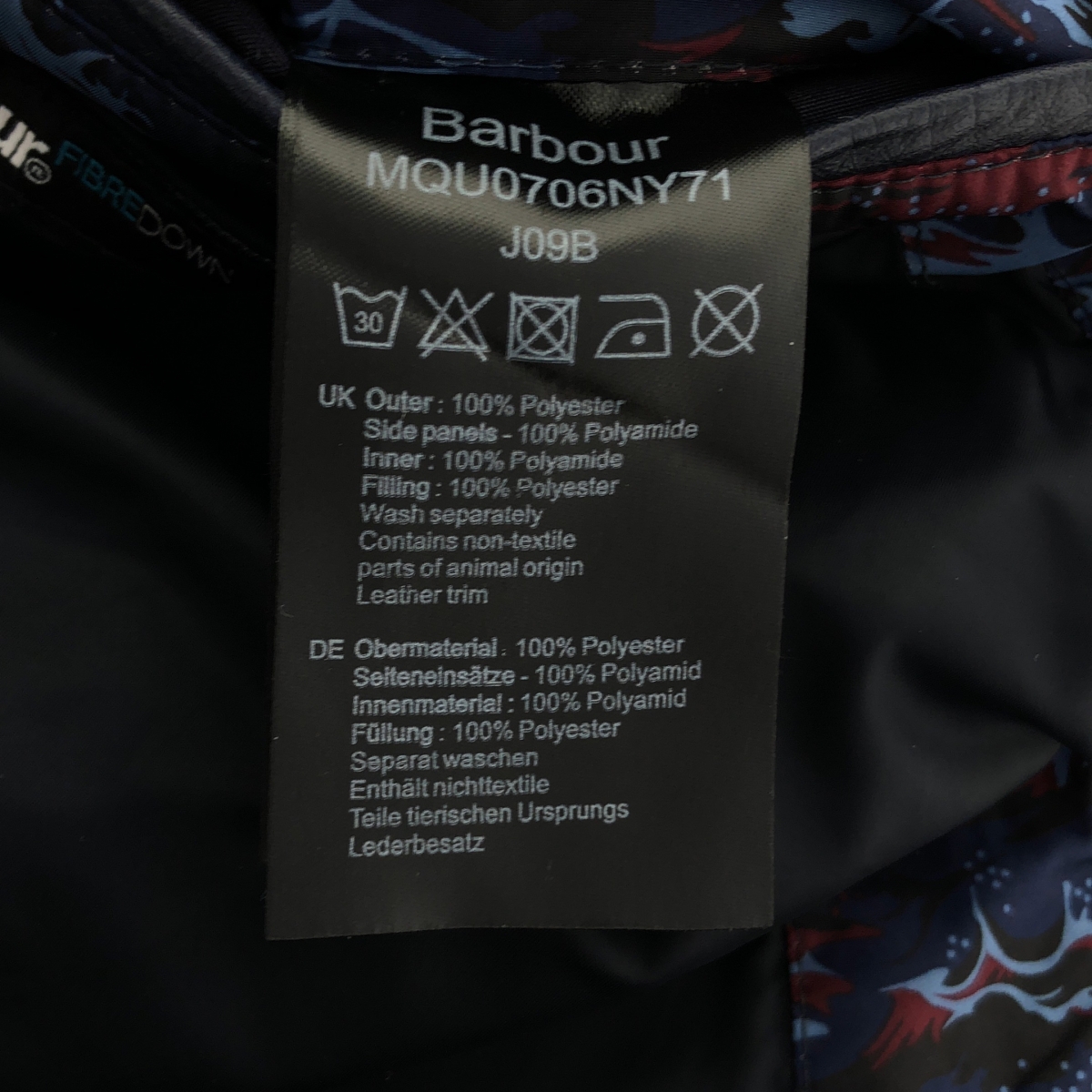 Barbour / バブアー ×White Mountaineering / FIBRE DOWN JACKET WAVE ダウンジャケット