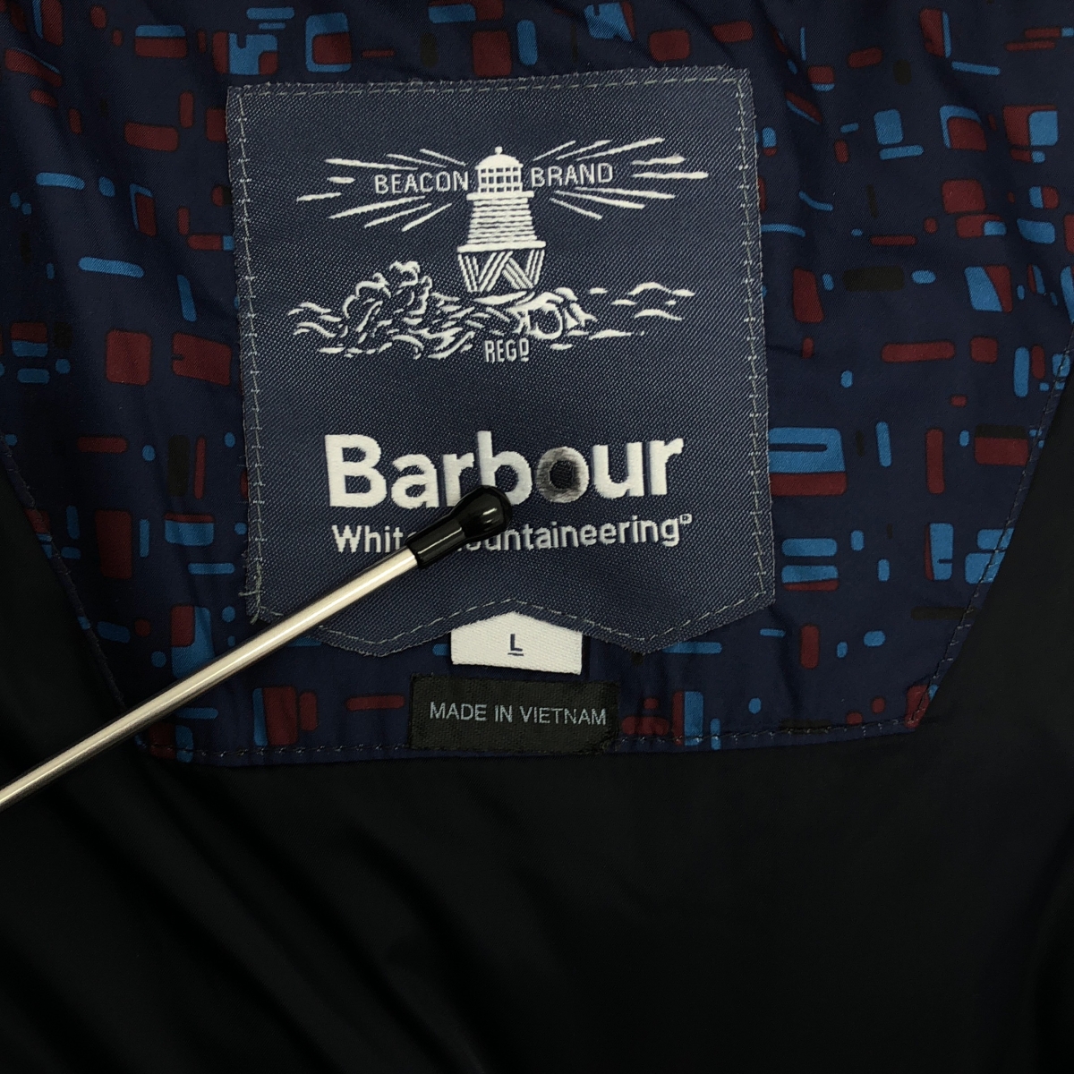 Barbour / バブアー ×White Mountaineering / FIBRE DOWN JACKET WAVE ダウンジャケット