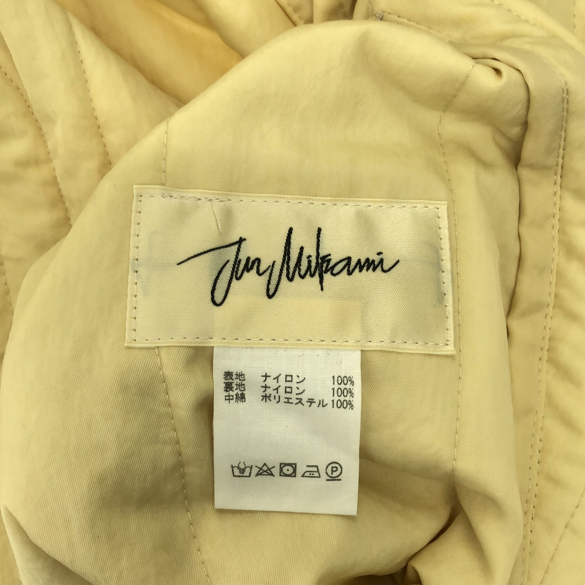 JUN MIKAMI / ジュンミカミ IRISH LINEN QUILTING SLEEPER COAT スリーパー コート
