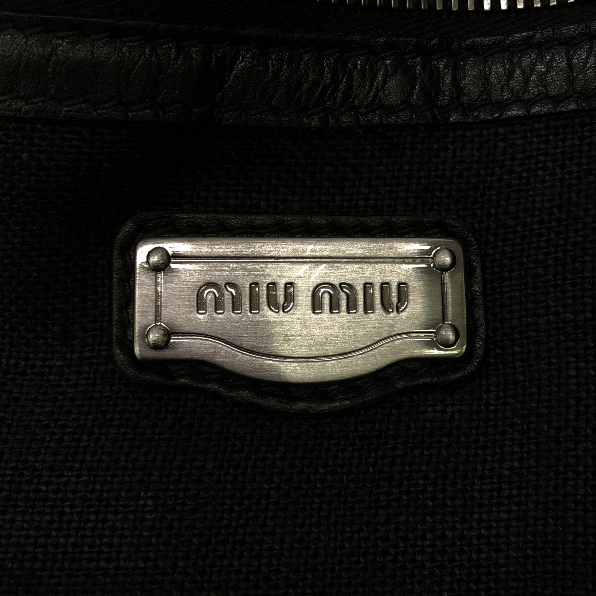 miu miu / ミュウミュウ 2000s  ヴィンテージ レザートートバッグ