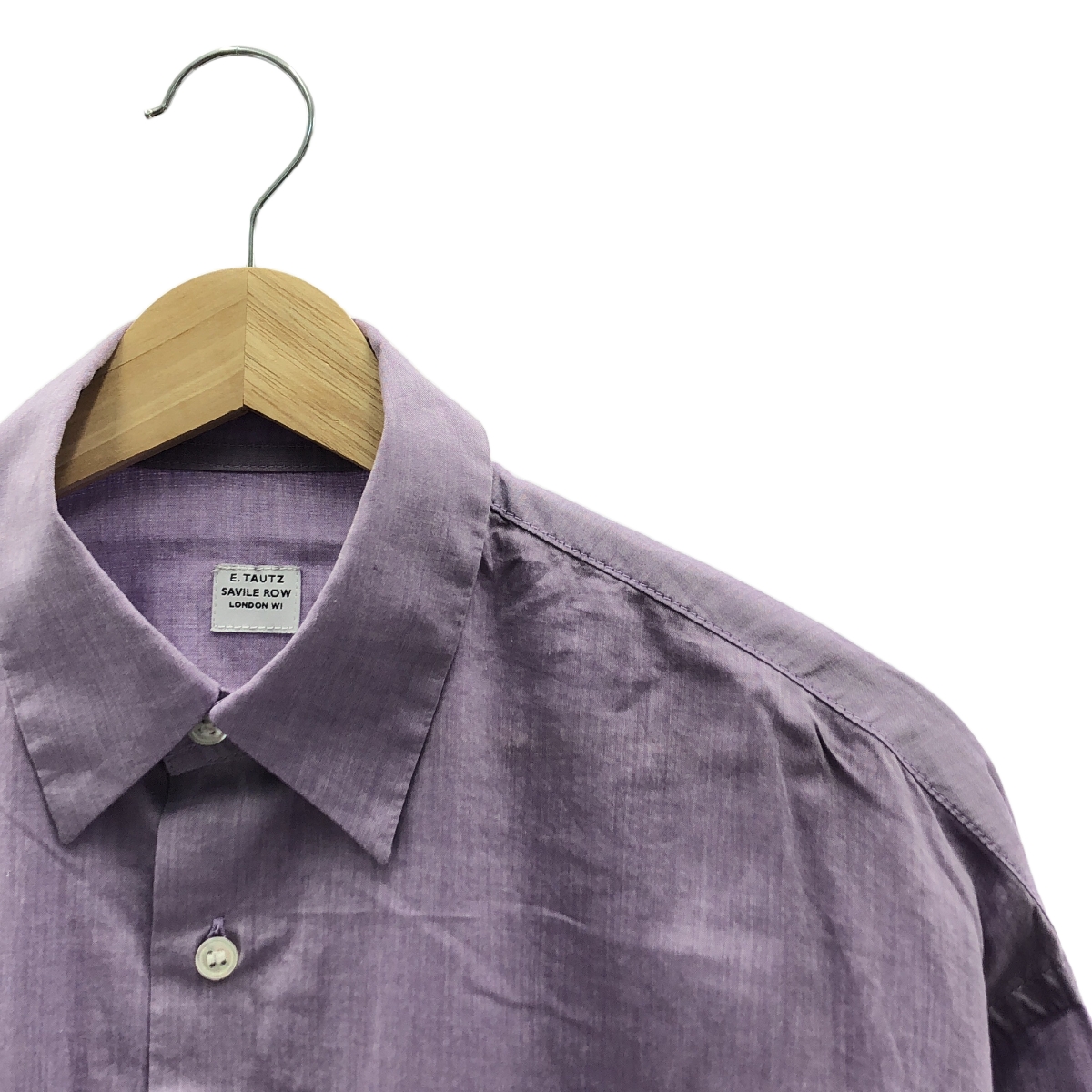 E.TAUTZ / イートウツ SAVILE ROW コットン 長袖 シャツ