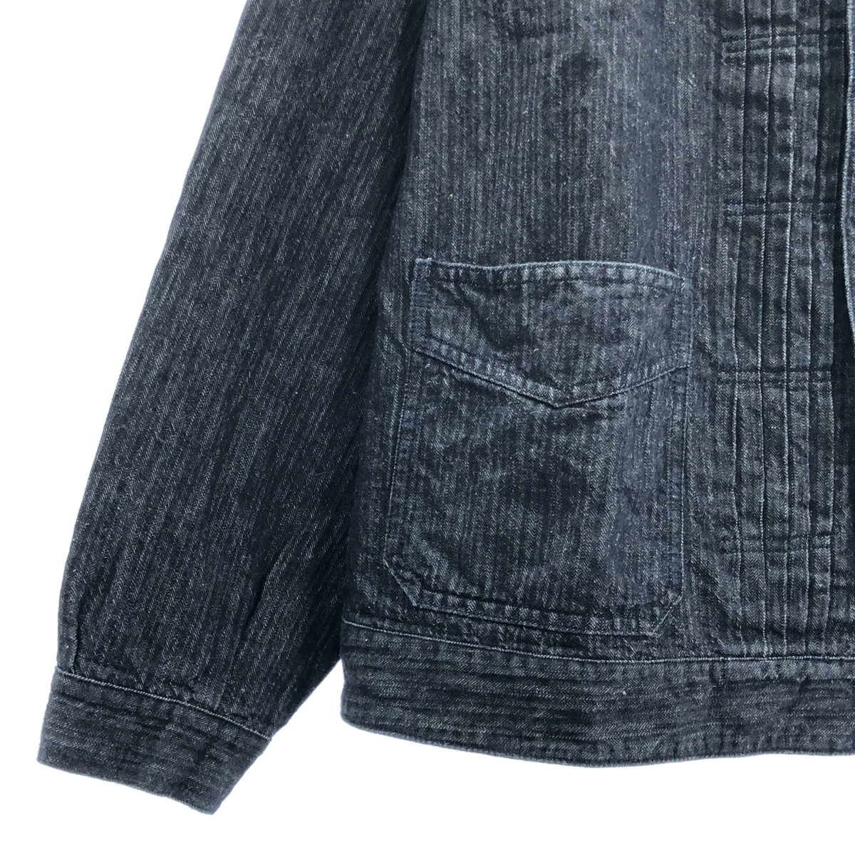 AUBERGE / オーベルジュ シンチバック ブラック デニムジャケット