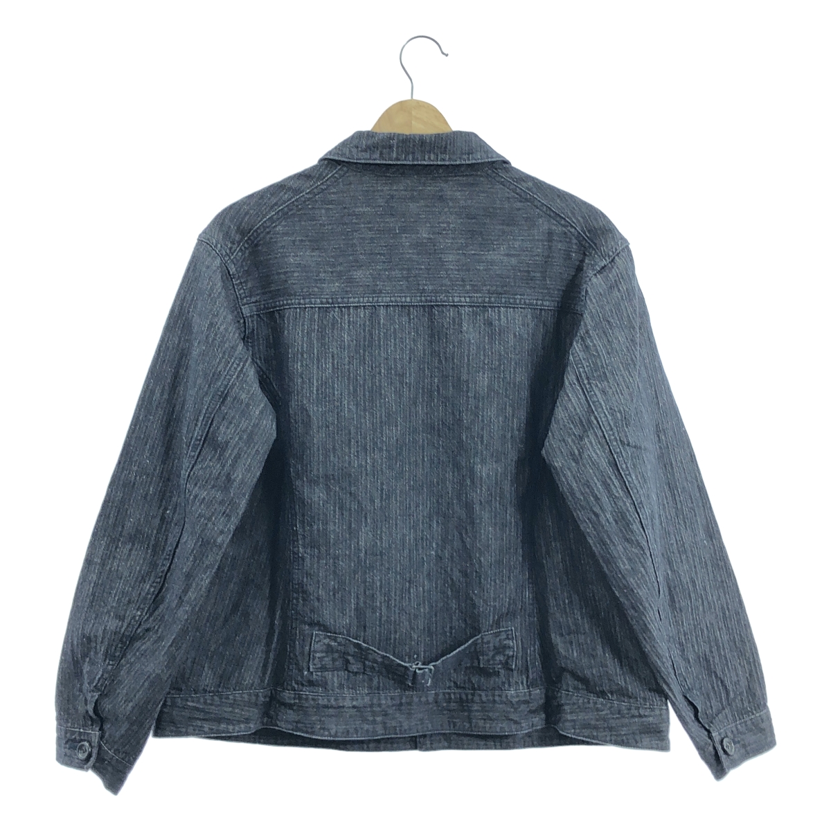 AUBERGE / オーベルジュ シンチバック ブラック デニムジャケット