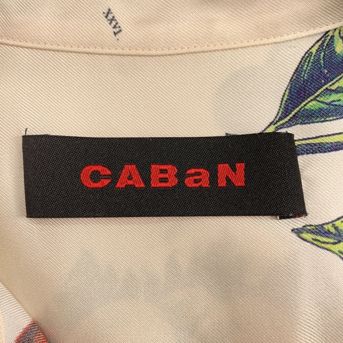 CABaN / キャバン シルクツイル HARVEST レギュラーカラーシャツ