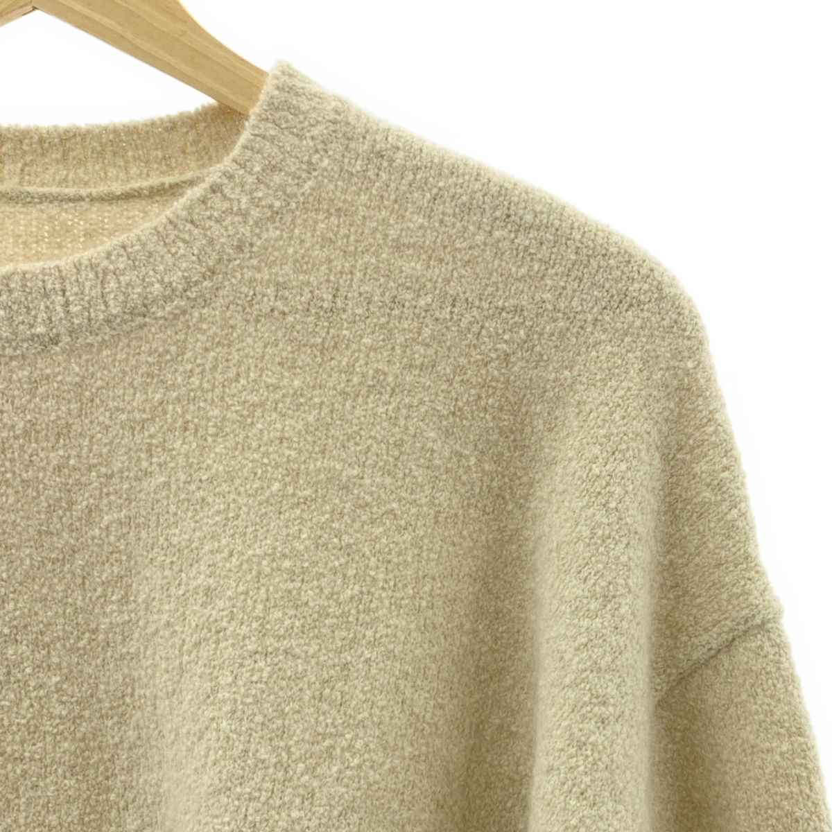 MUSE de Deuxieme Classe / ミューズドゥーズィーエムクラス BLEND FOX BOUCLE / プルオーバー ニット セーター