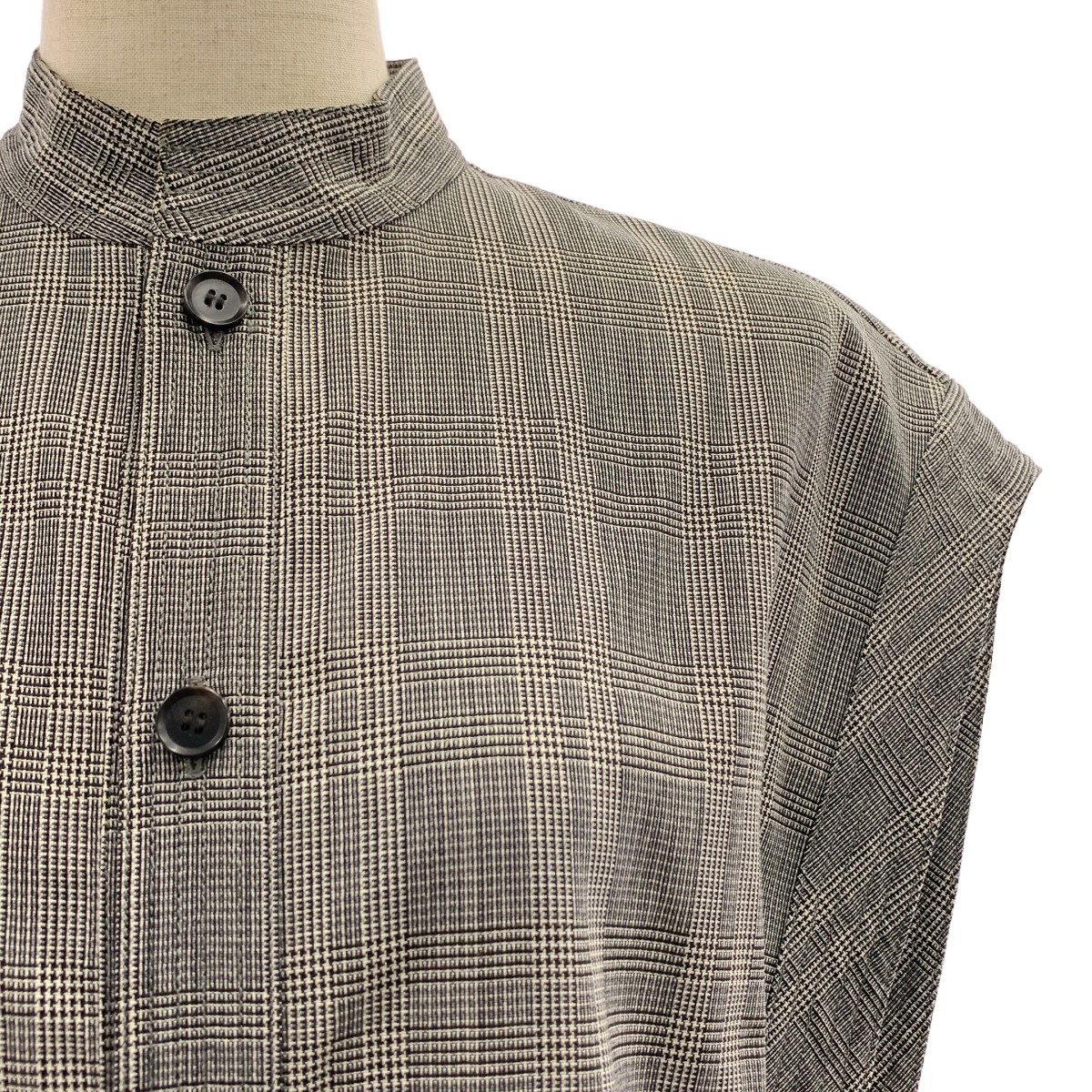 AURALEE / オーラリー SUMMER WOOL GLEN CHECK ONE-PIECE サマーウール グレンチェック ワンピース