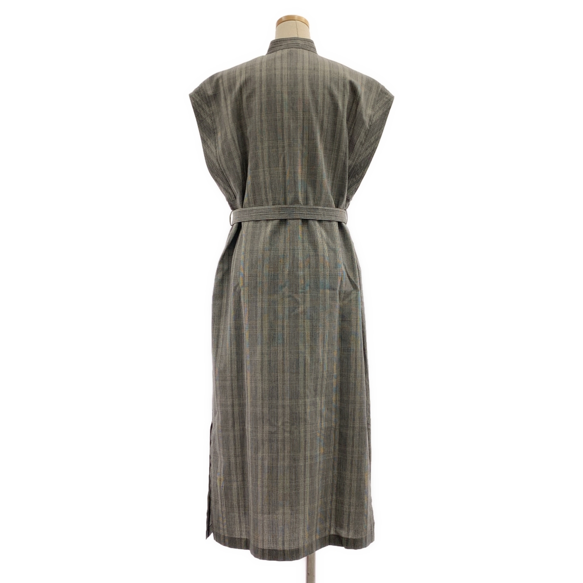 AURALEE / オーラリー SUMMER WOOL GLEN CHECK ONE-PIECE サマーウール グレンチェック ワンピース