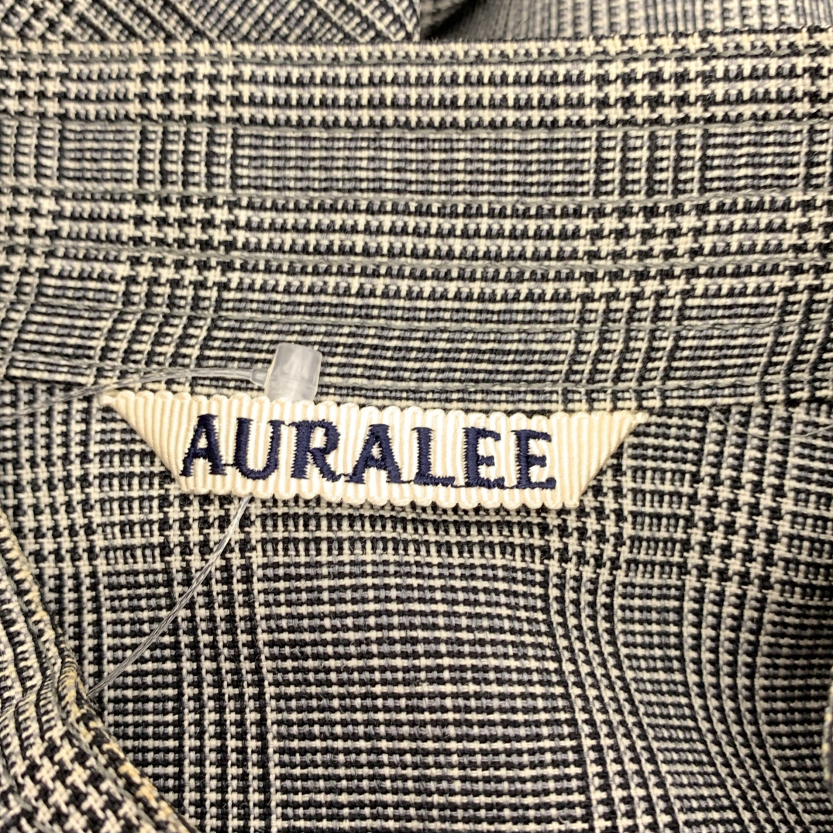 AURALEE / オーラリー SUMMER WOOL GLEN CHECK ONE-PIECE サマーウール グレンチェック ワンピース