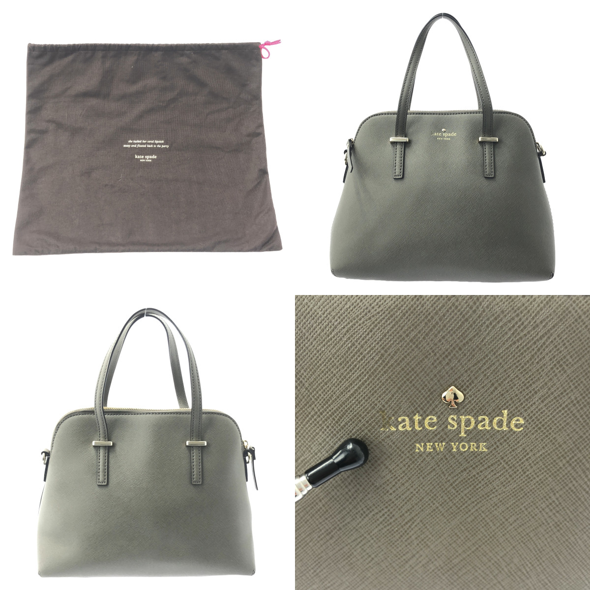 KATE SPADE / ケイトスペード レザー 2WAY ハンド ショルダー バッグ