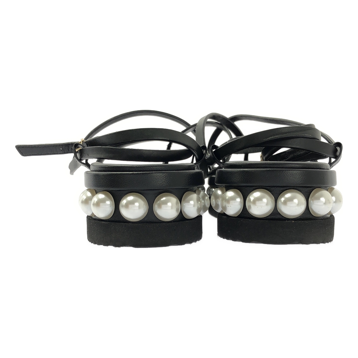 JIMMY CHOO / ジミーチュウ PINE FLAT パール フラット ストラップ サンダル