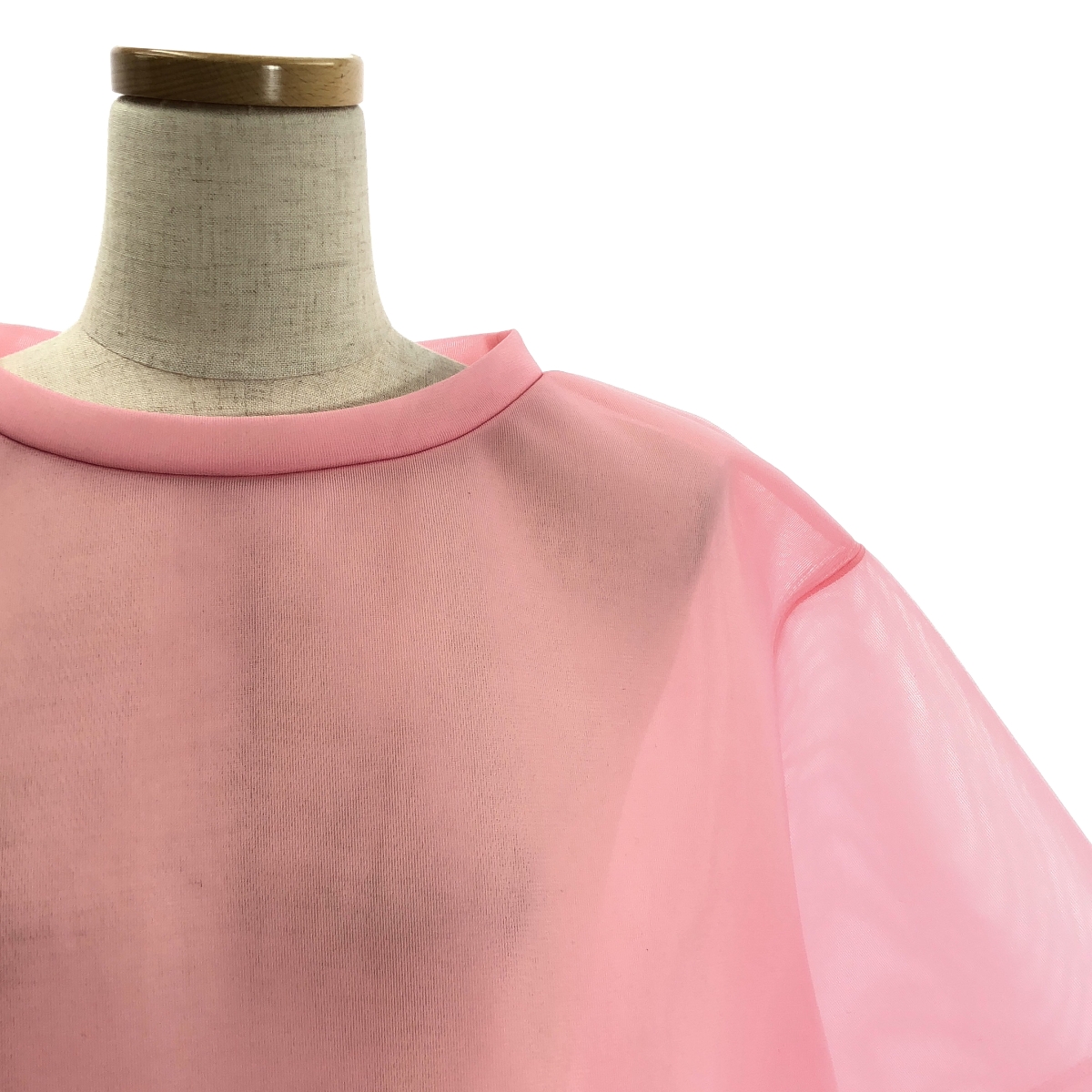 ebagos / エバゴス Wラッセル Big T-shirt / ロゴ シアー オーバー プルオーバー