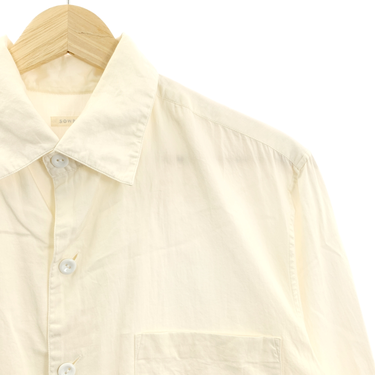 SOWBOW 蒼氓 / ソウボウ レギュラーカラーシャツ