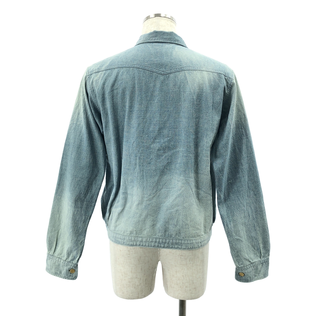 TAIGA TAKAHASHI / タイガタカハシ Palaka Jacket Lot .319 Ozone Bleach / パラカ ジャケット