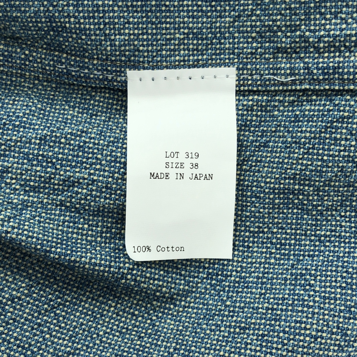 TAIGA TAKAHASHI / タイガタカハシ Palaka Jacket Lot .319 Ozone Bleach / パラカ ジャケット