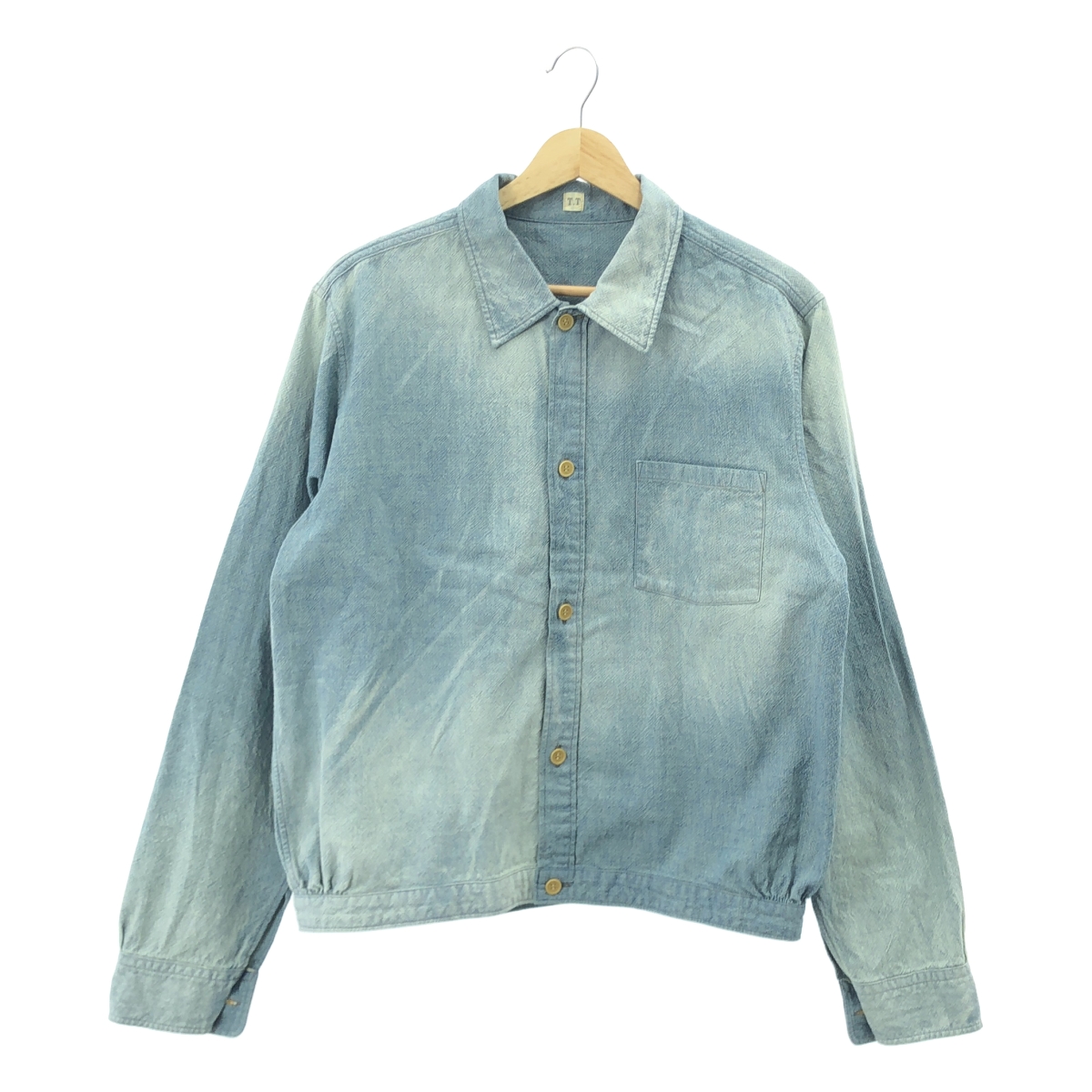 TAIGA TAKAHASHI / タイガタカハシ Palaka Jacket Lot .319 Ozone Bleach / パラカ ジャケット