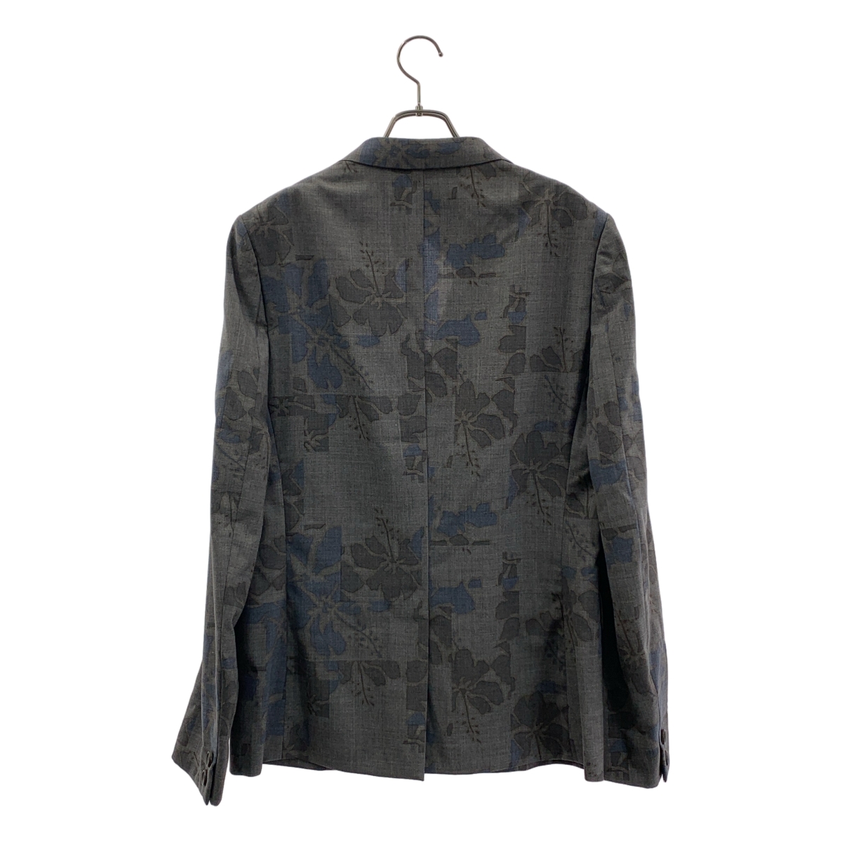 kolor / カラー セットアップ / ウール フラワープリント ダブル テーラードジャケット / タック イージースラックス