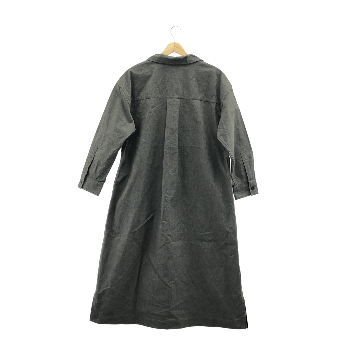 MHL. / エムエイチエルマーガレットハウエル MELANGE COTTON CHAMBRAY OP メランジコットン シャンブレー ワンピース