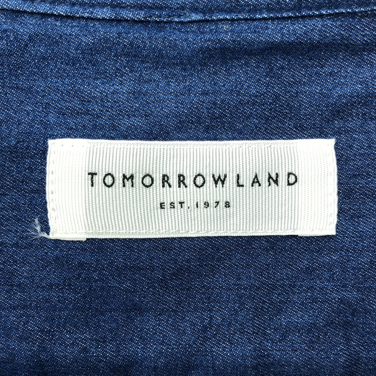 TOMORROWLAND / トゥモローランド コットン プリントプロセッシング シャツ