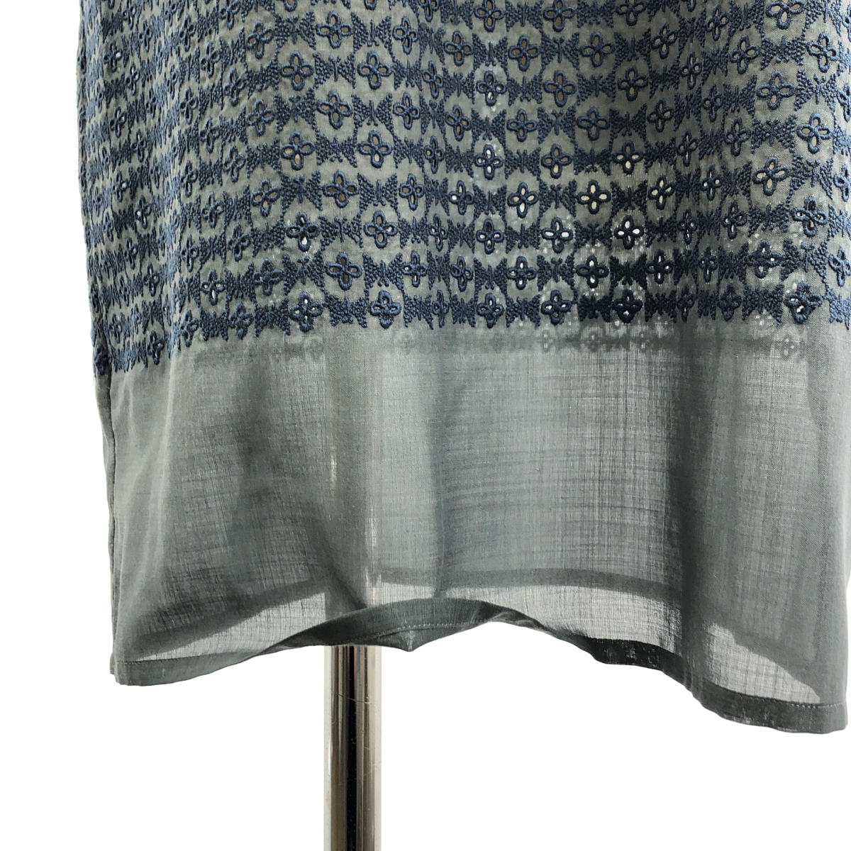 mina perhonen / ミナペルホネン beads garden / ビーズガーデン エンブロイダリー ボリュームスリーブ ワンピース