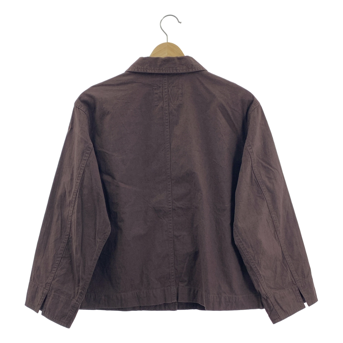 MHL. / エムエイチエルマーガレットハウエル OVERDYE MELANGE COTTON LINEN コットン リネン ジャケット