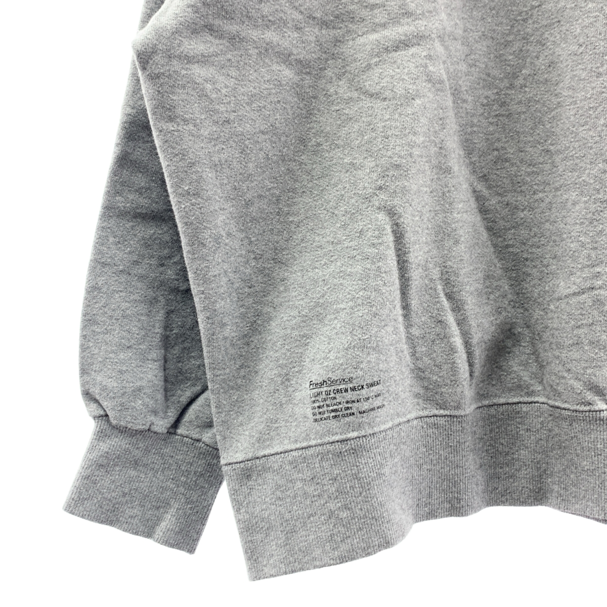 FreshService / フレッシュサービス LIGHT OZ CREW NECK SWEAT ライトオンス クルーネック スウェット
