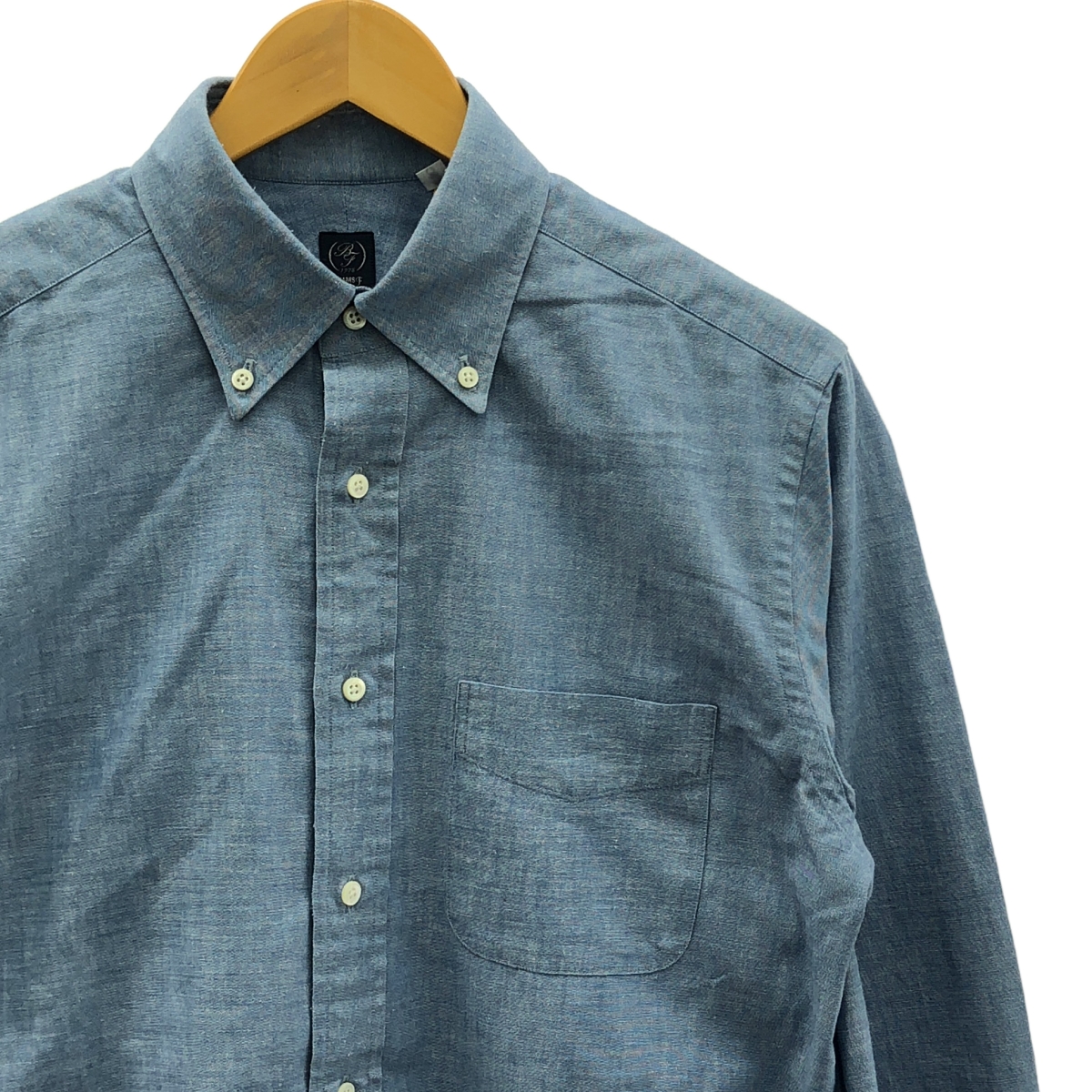 BEAMS F / ビームスエフ 3プライ カラー オックスフォード ボタンダウンシャツ