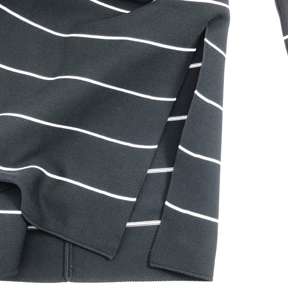 CULLNI / クルニ ポリエステル ニット スリット ロングコート