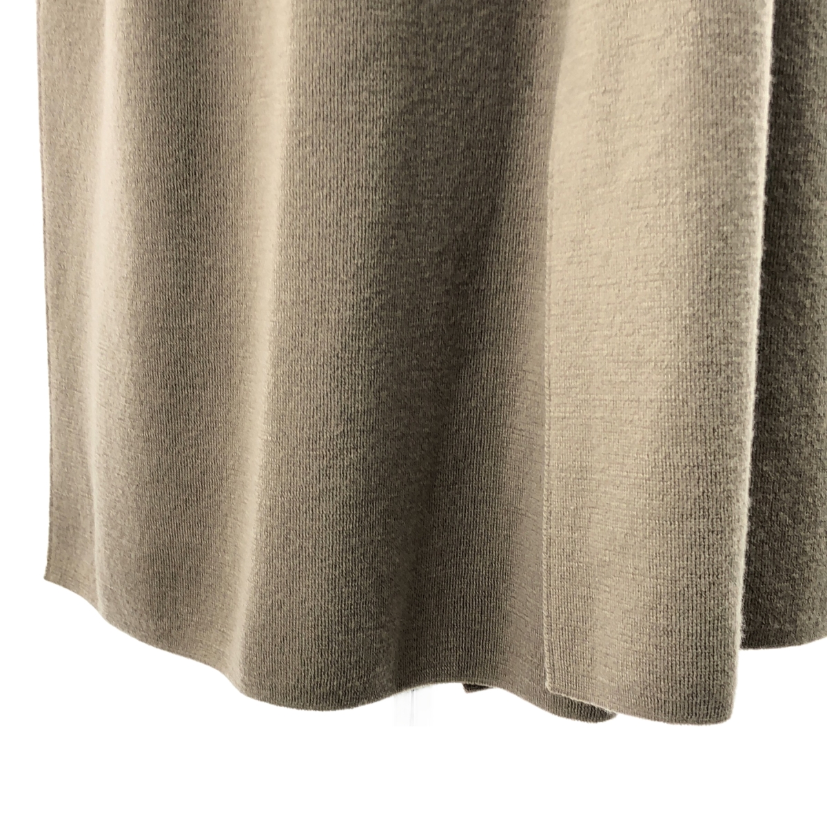 MUSE de Deuxieme Classe / ミューズドゥーズィーエムクラス スムースニットガウンコート