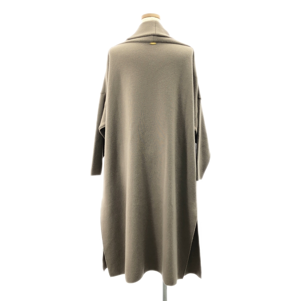 MUSE de Deuxieme Classe / ミューズドゥーズィーエムクラス スムースニットガウンコート