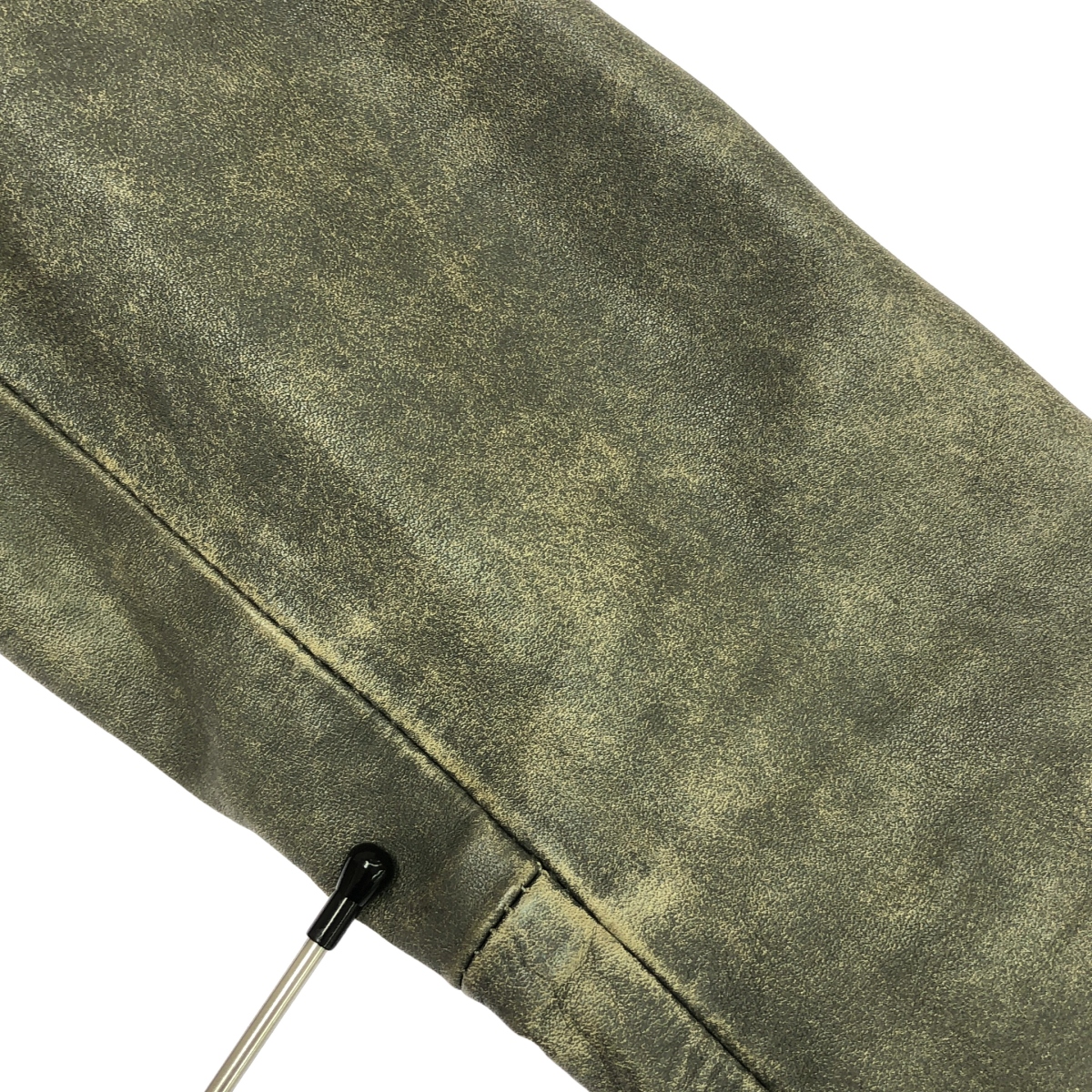 Deuxieme Classe / ドゥーズィエムクラス 【 GOLDEN GOOSE / ゴールデングース 】 牛革 カウレザー スタッズ ダメージ加工  ダブルライダース ジャケット / 総裏地