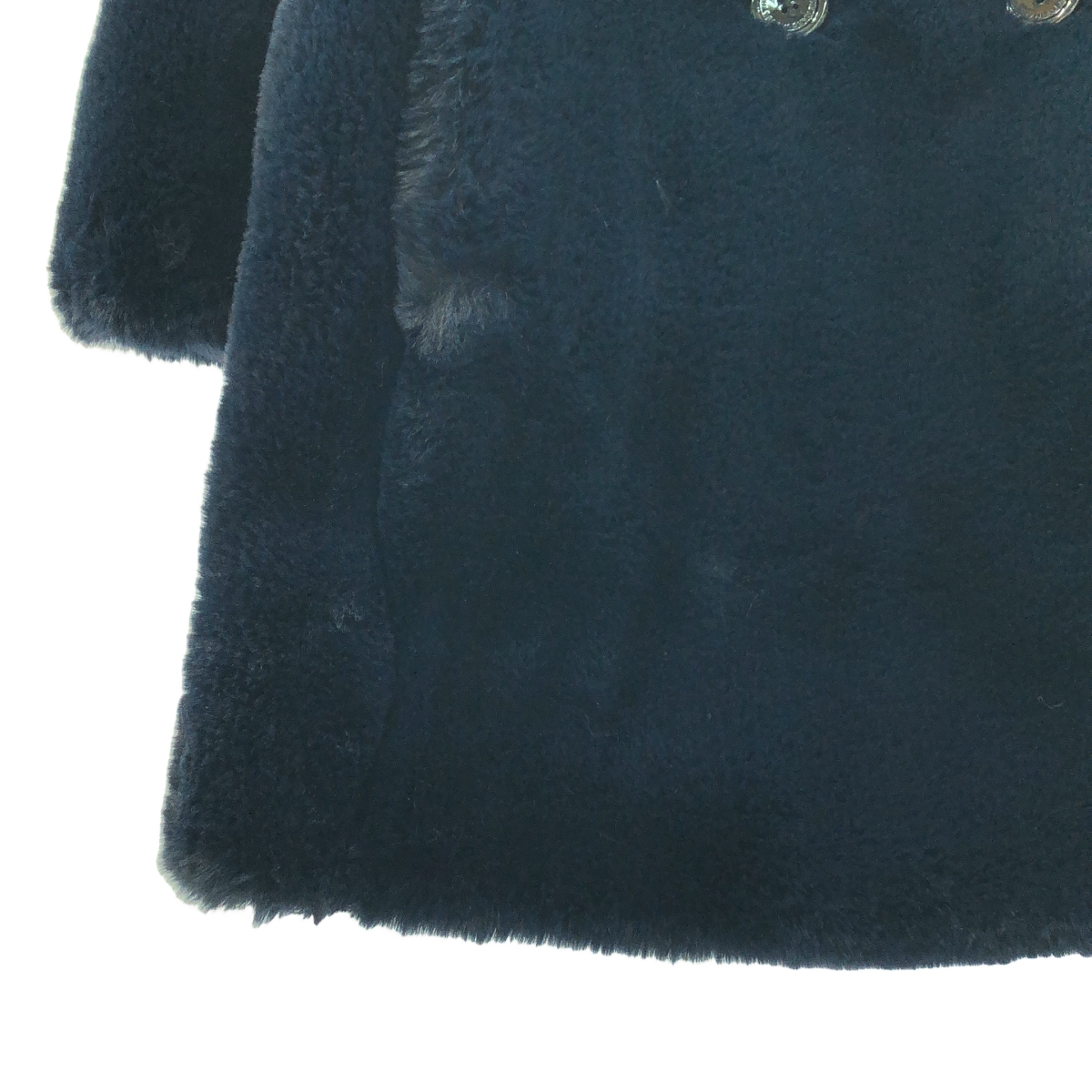 MARC JACOBS / マークジェイコブス Sofia Loves Faux Fur Coat フェイクファー ダブル コート