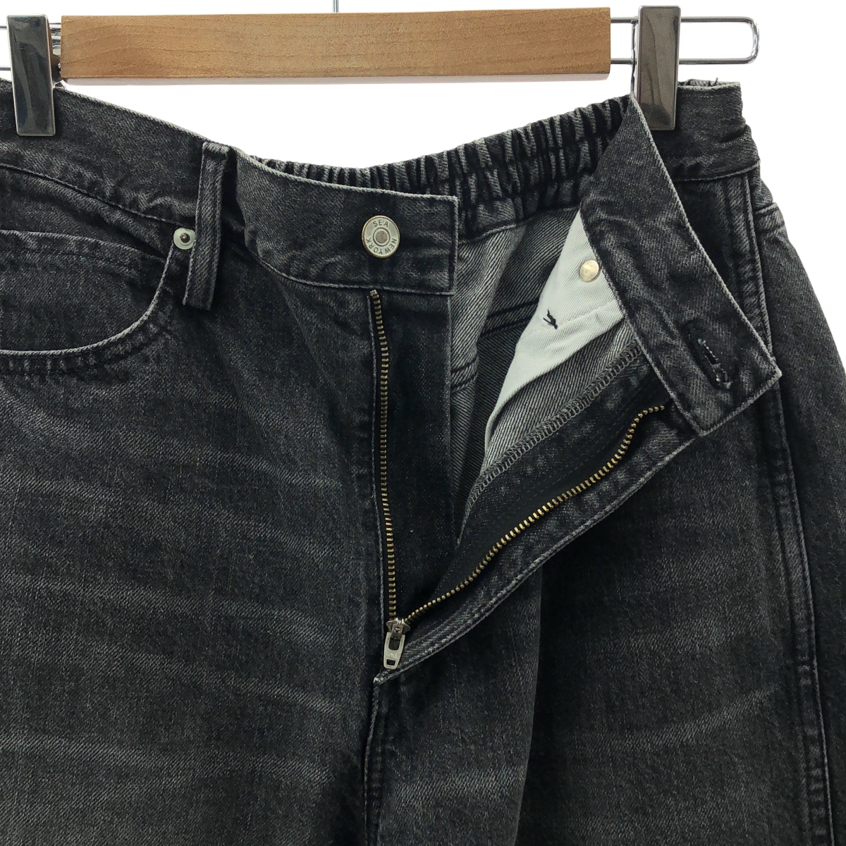 sea New York / シーニューヨーク フェイクポケット ワイド  デニムパンツ