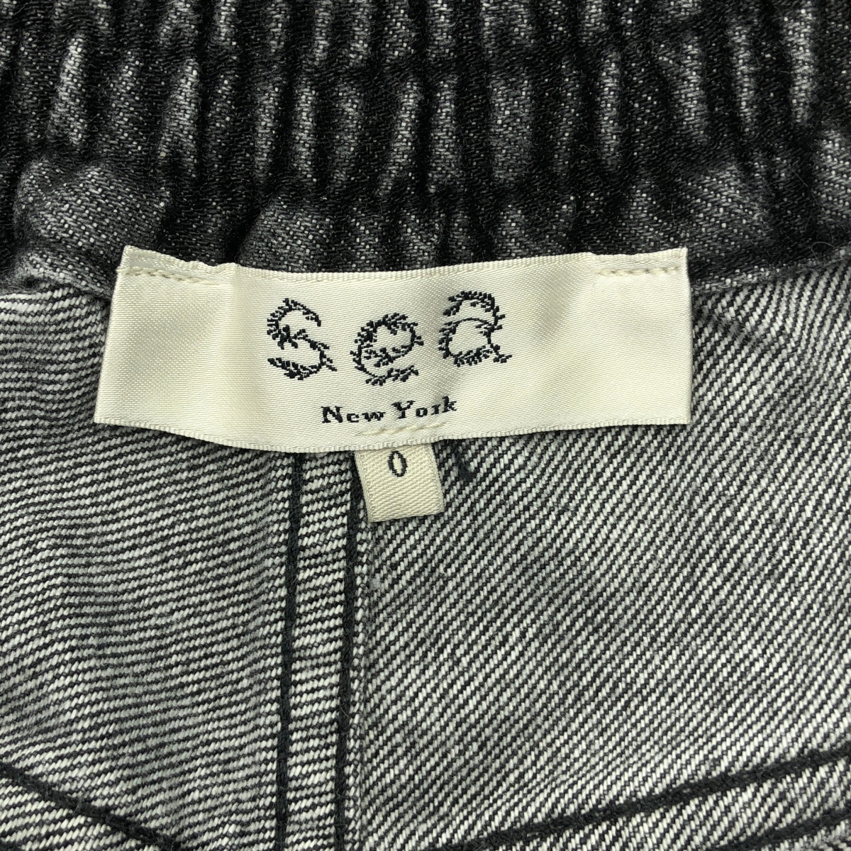 sea New York / シーニューヨーク フェイクポケット ワイド  デニムパンツ