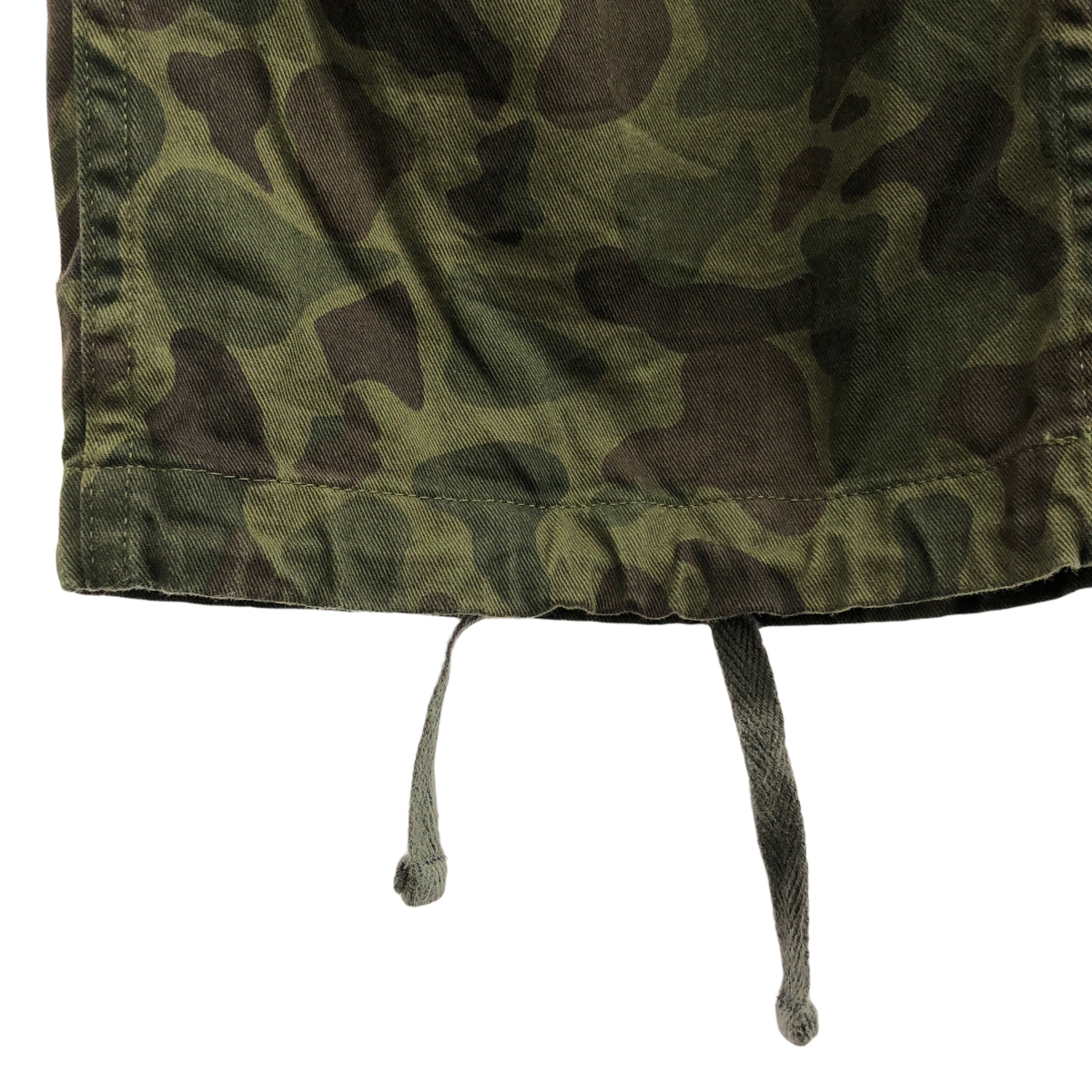 Engineered Garments / エンジニアドガーメンツ SUNRISE MARKET別注 FA Pant 6.5oz Flat Twill Olive Camo 迷彩 カーゴパンツ